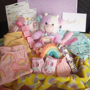 Large baby shower box